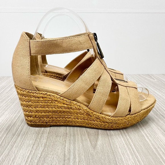 Lauren By Ralph Lauren Womens Kelcie Fabric
Open Toe Casual Espadrille Sandals - Picture 4 of 12